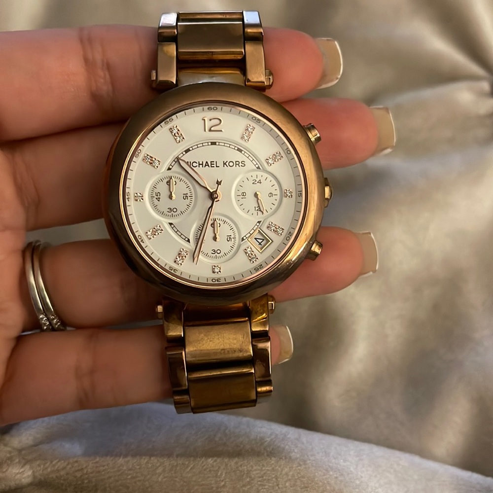 Michael Kors - Rose Gold/Chrome Watch